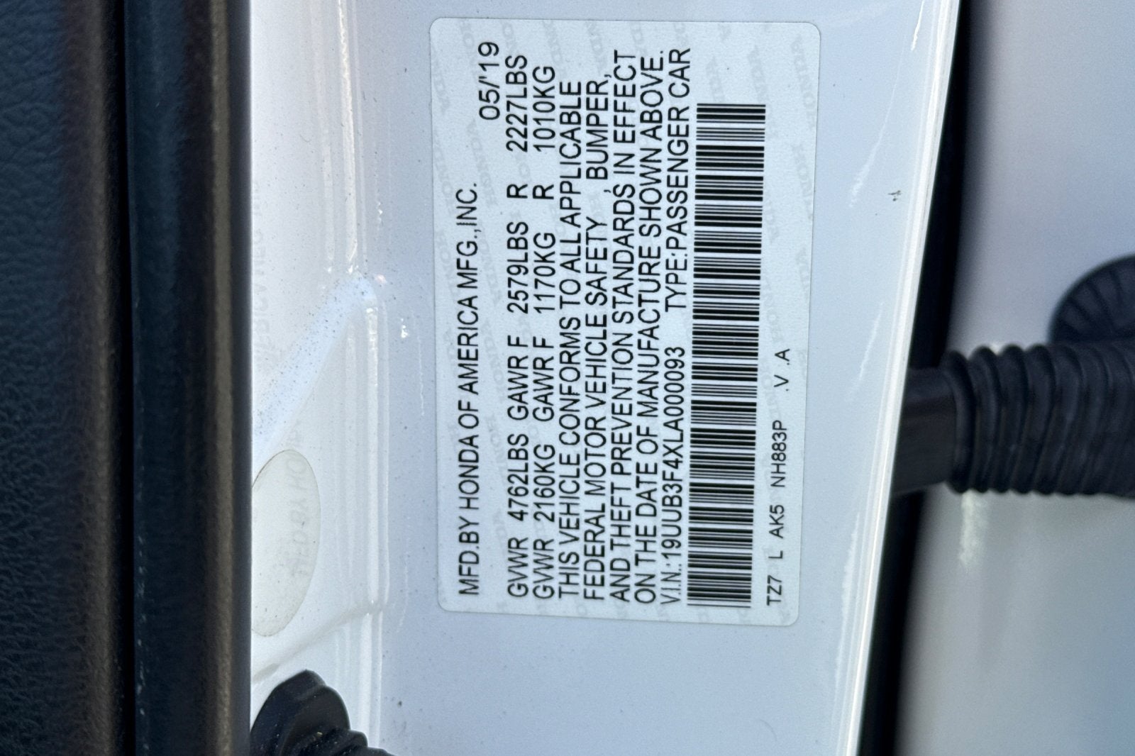 2020 Acura TLX Tech Package