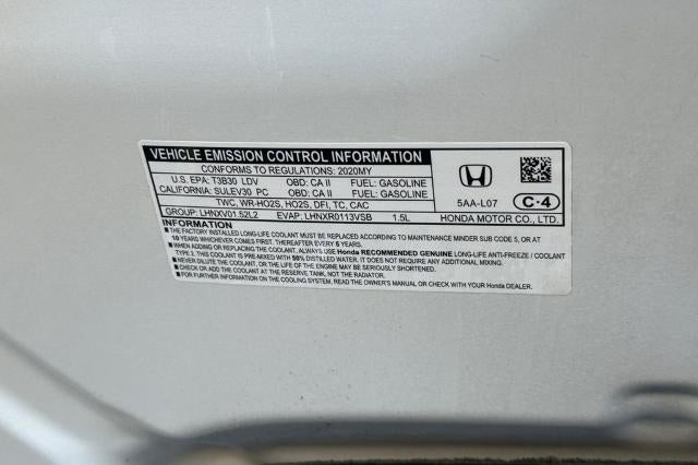 2020 Honda Civic Sedan EX-L