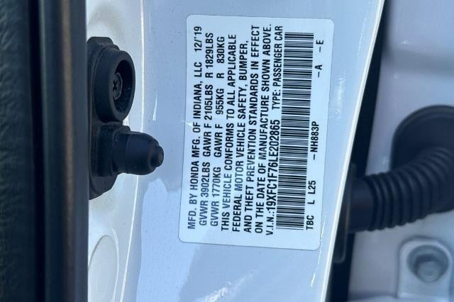 2020 Honda Civic Sedan EX-L