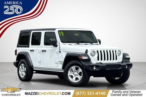 2019 Jeep Wrangler Unlimited Sport S 4x4