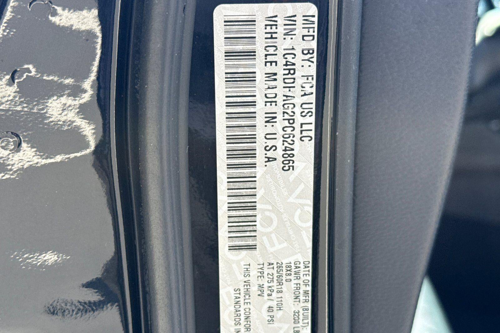 2023 Dodge Durango SXT RWD