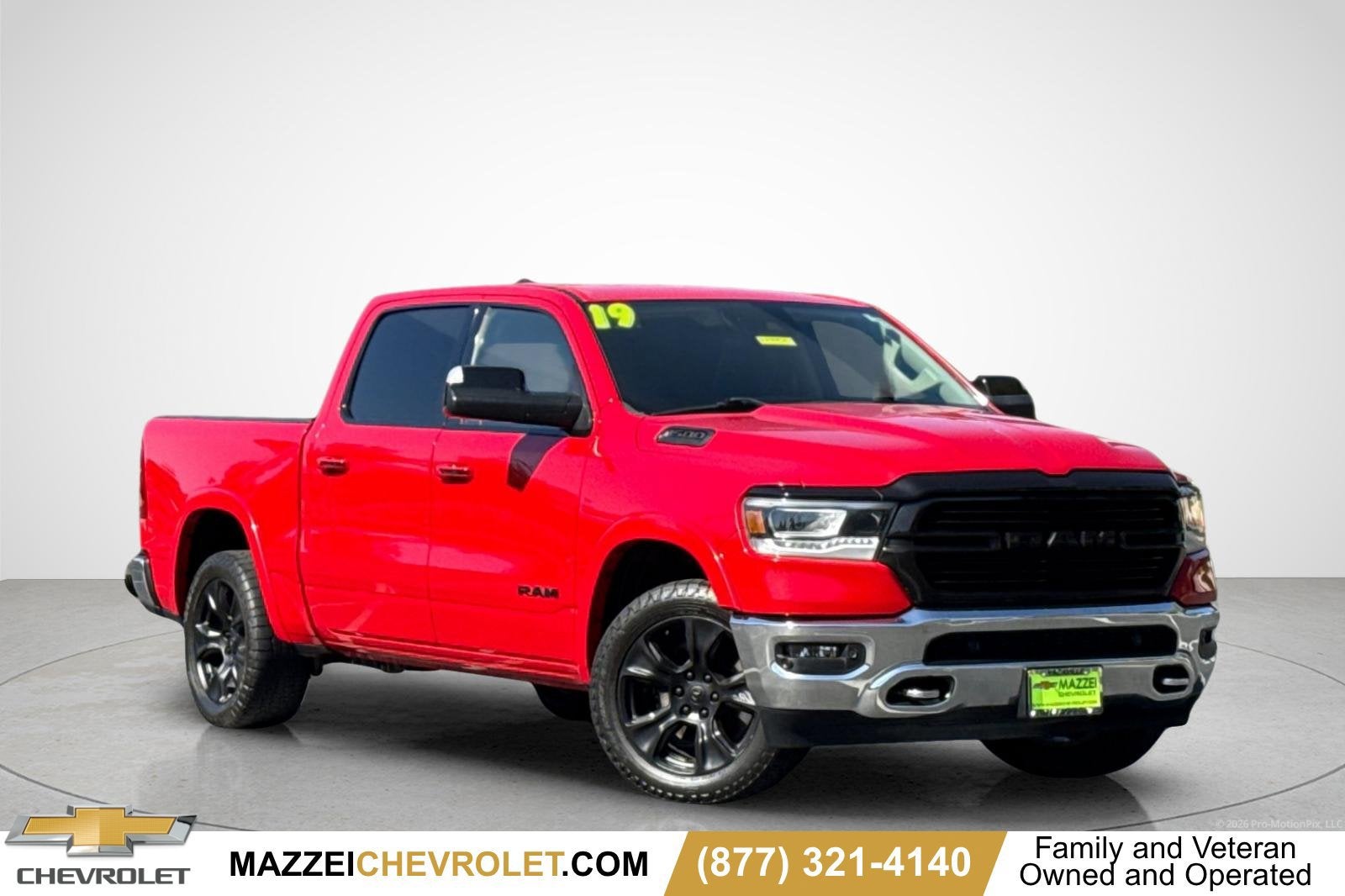 2019 RAM 1500 Laramie Crew Cab 4x2 5'7" Box