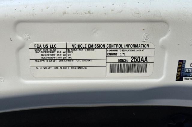 2024 RAM 1500 Laramie Crew Cab 4x4 5'7" Box