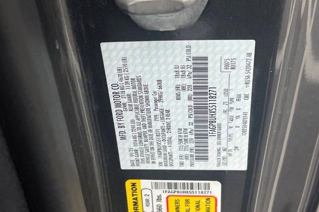 2025 Ford Mustang EcoBoost