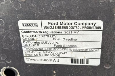 2021 Ford Mustang EcoBoost Convertible