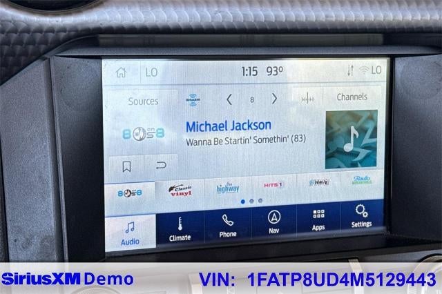 2021 Ford Mustang EcoBoost Convertible