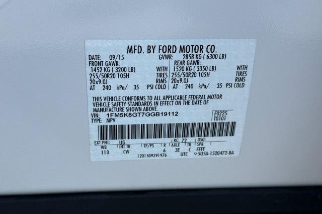 2016 Ford Explorer Sport