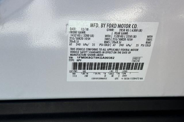 2019 Ford Explorer Sport