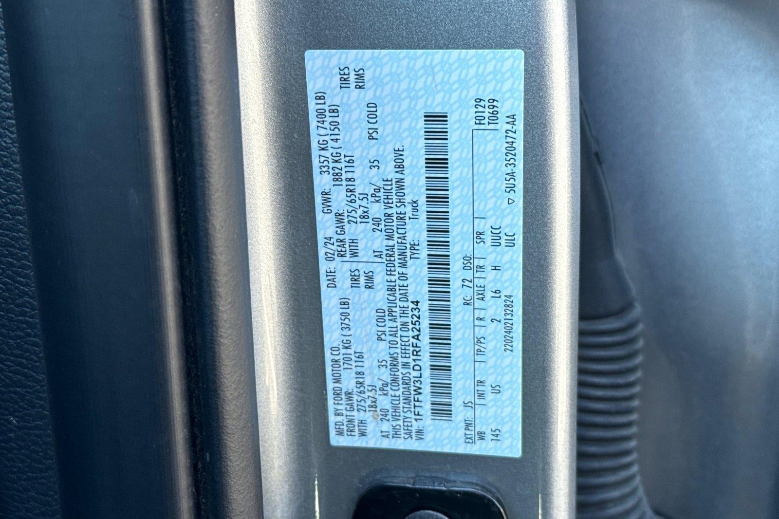 2024 Ford F-150 XLT