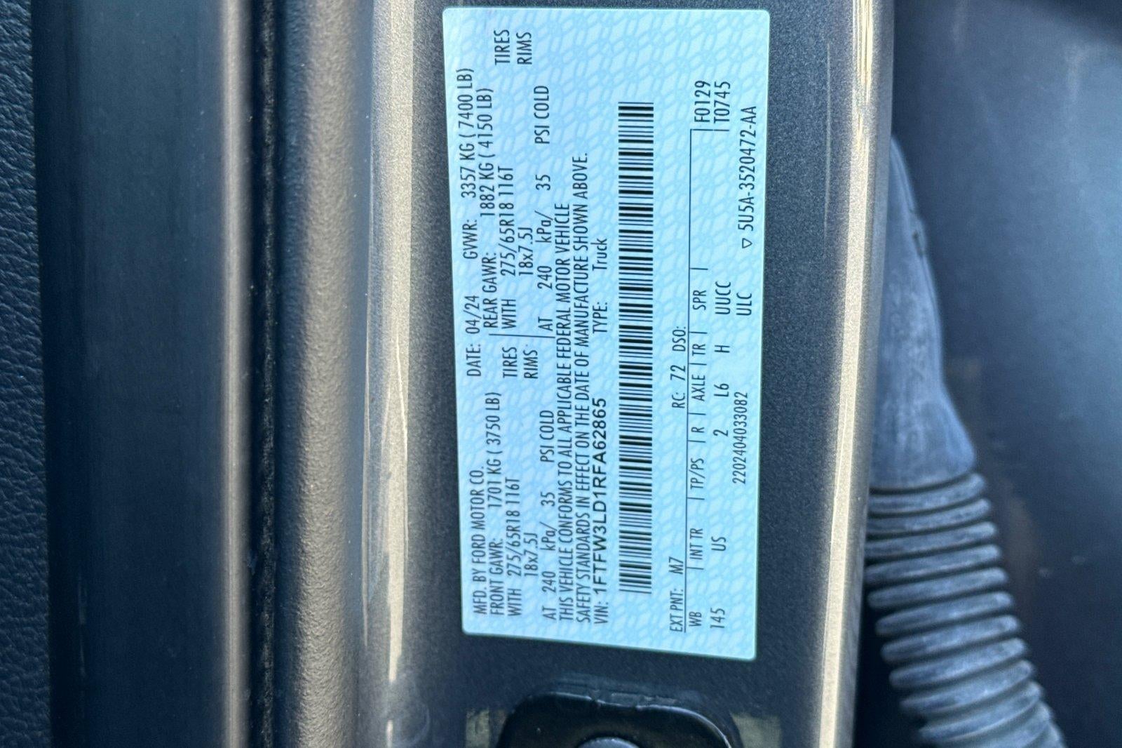 2024 Ford F-150 XLT