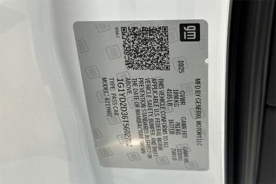 2026 Chevrolet Corvette Z06 1LZ