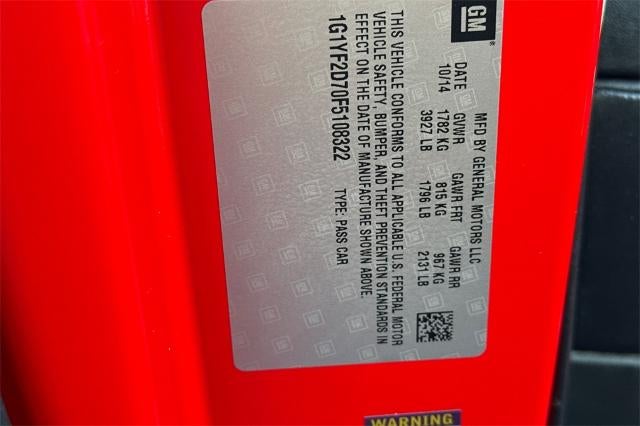 2015 Chevrolet Corvette Stingray 3LT