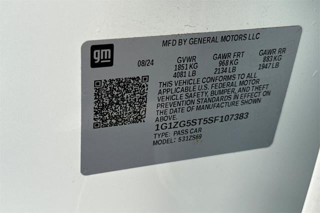 2025 Chevrolet Malibu RS