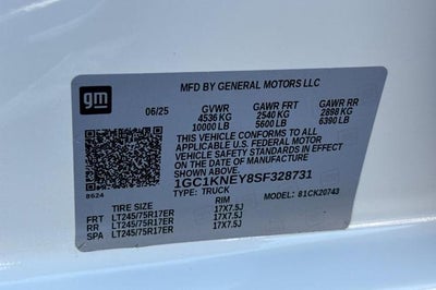 2025 Chevrolet Silverado 2500 HD LT