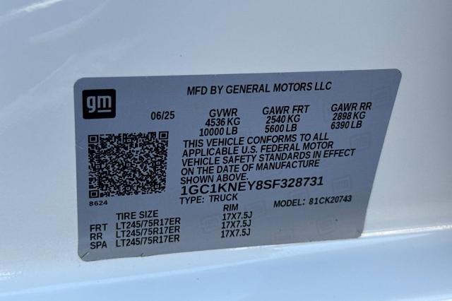 2025 Chevrolet Silverado 2500 HD LT