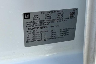 2015 Chevrolet Silverado 2500 HD LT