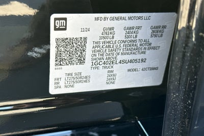 2025 Chevrolet Silverado EV RST - Max Range