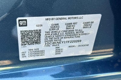 2026 Chevrolet Silverado 2500 HD LT