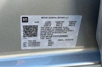 2026 Chevrolet Silverado 2500 HD LT