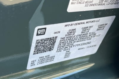 2026 Chevrolet Silverado 2500 HD ZR2