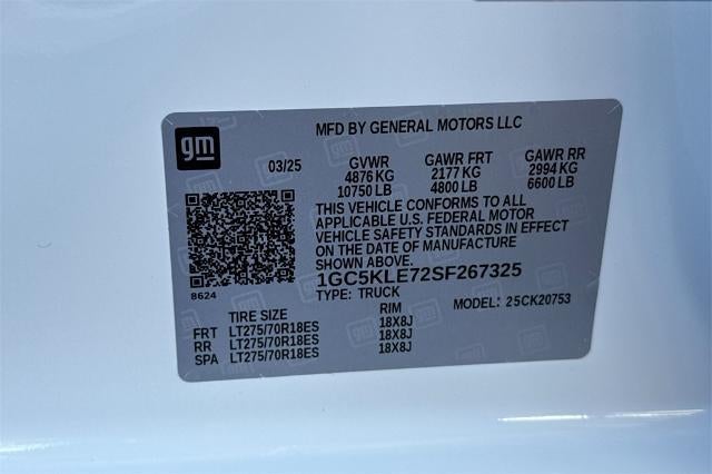 2025 Chevrolet Silverado 2500 HD WT