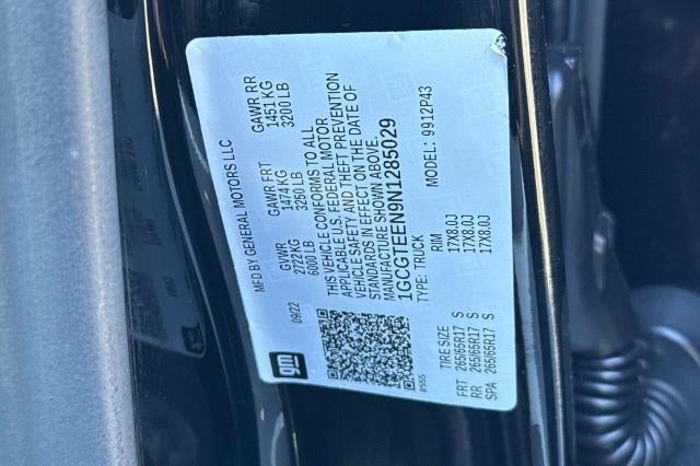 2022 Chevrolet Colorado ZR2