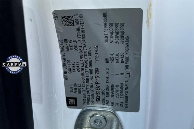 2015 Chevrolet Colorado 2WD Base