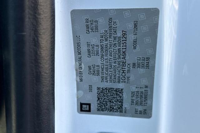 2019 Chevrolet Colorado 4WD Work Truck