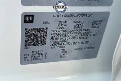 2025 Chevrolet Silverado 1500 LT