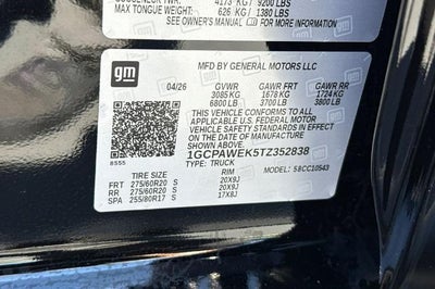 2026 Chevrolet Silverado 1500 RST