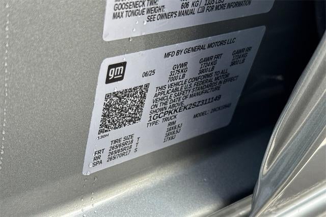 2025 Chevrolet Silverado 1500 LT (2FL)