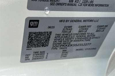 2025 Chevrolet Silverado 1500 LT (2FL)