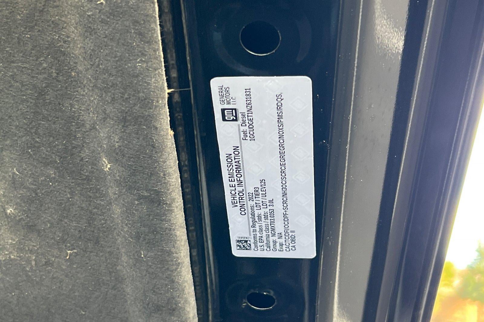 2022 Chevrolet Silverado 1500 LTZ