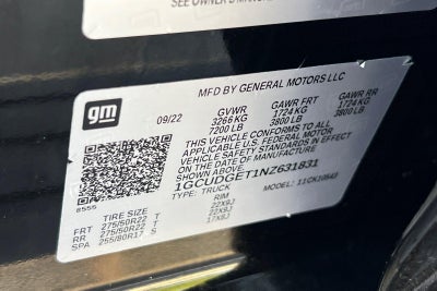 2022 Chevrolet Silverado 1500 LTZ