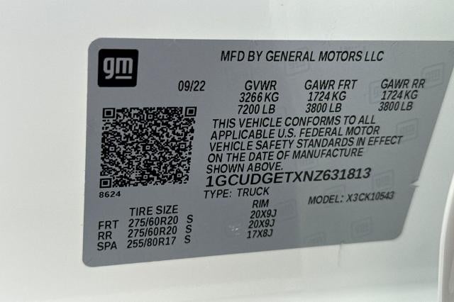 2022 Chevrolet Silverado 1500 LTZ