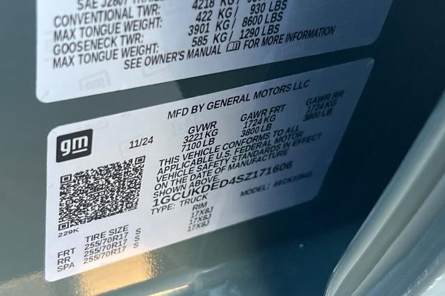 2025 Chevrolet Silverado 1500 LT