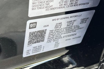 2026 Chevrolet Silverado 1500 RST