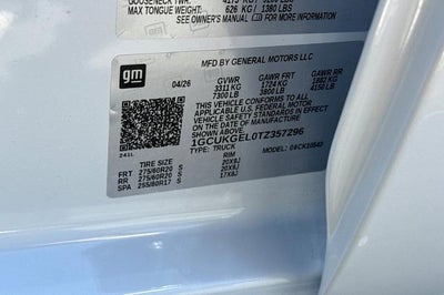 2026 Chevrolet Silverado 1500 LTZ