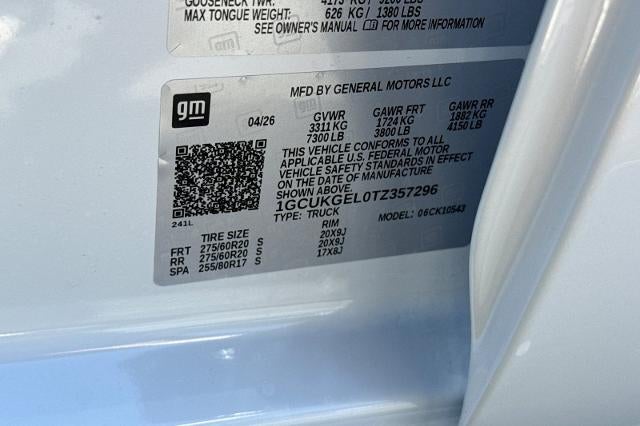 2026 Chevrolet Silverado 1500 LTZ