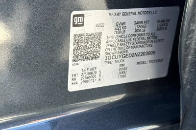 2022 Chevrolet Silverado 1500 LTD LTZ