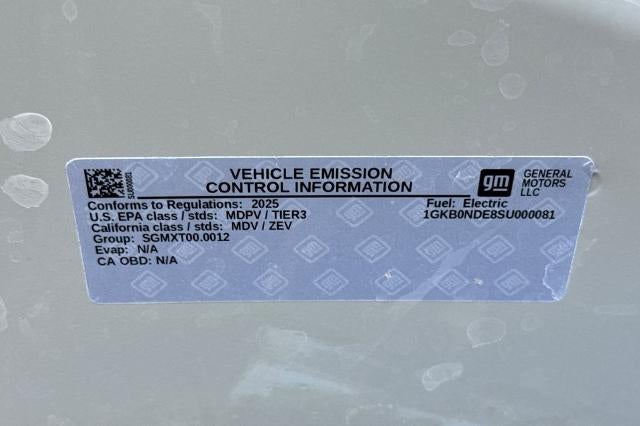 2025 GMC HUMMER EV SUV 2X