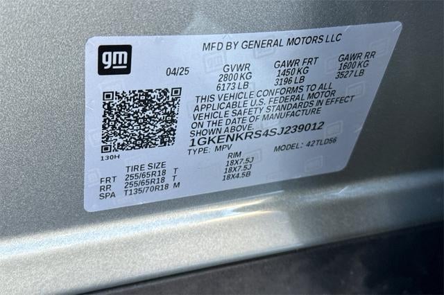 2025 GMC Acadia Elevation