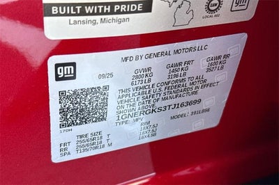 2026 Chevrolet Traverse LT