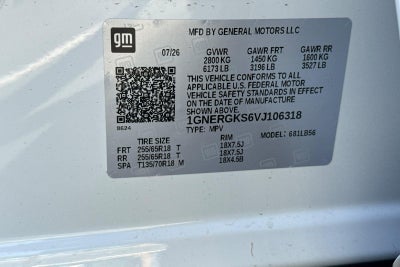 2027 Chevrolet Traverse LT