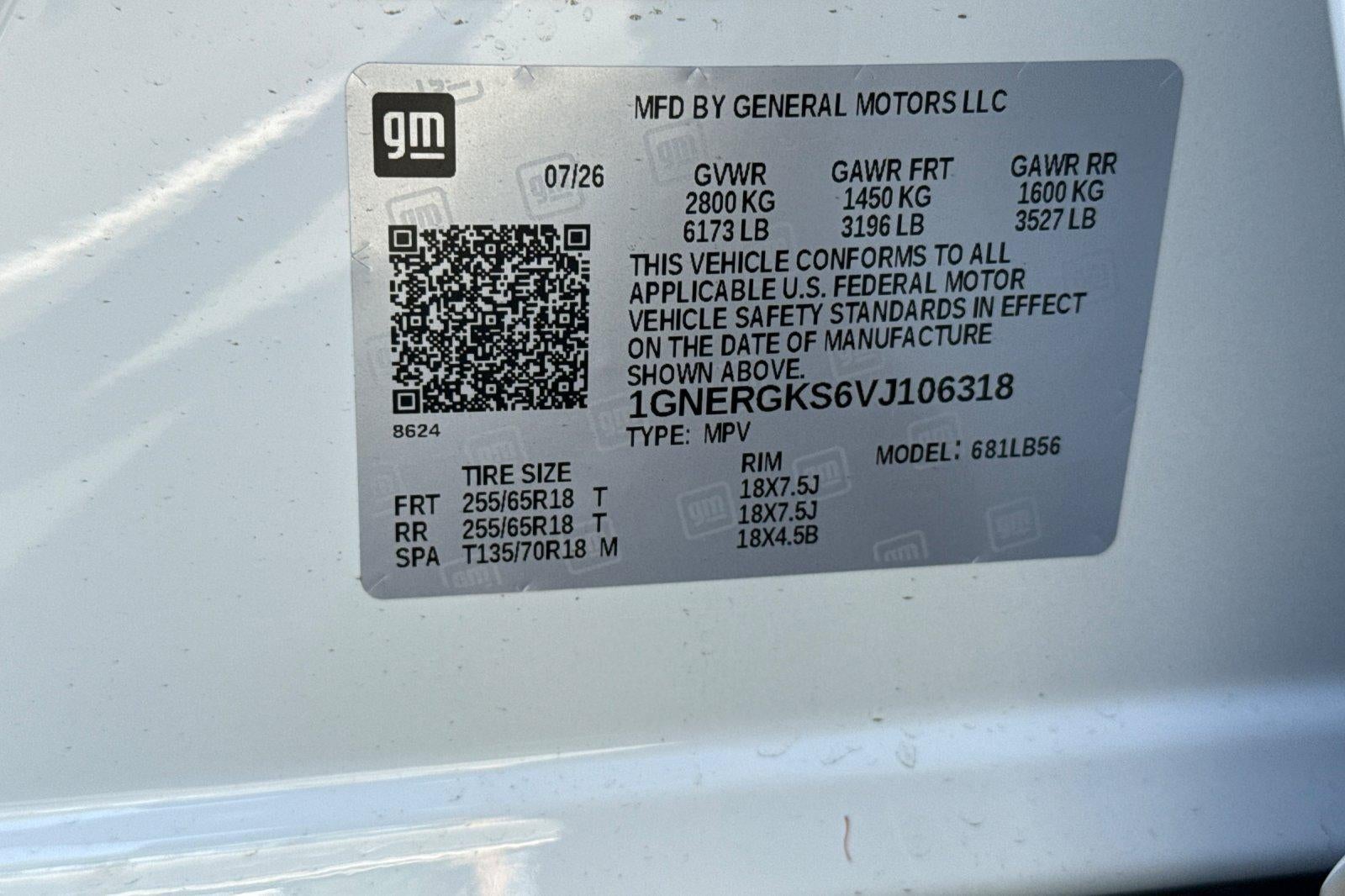 2027 Chevrolet Traverse LT