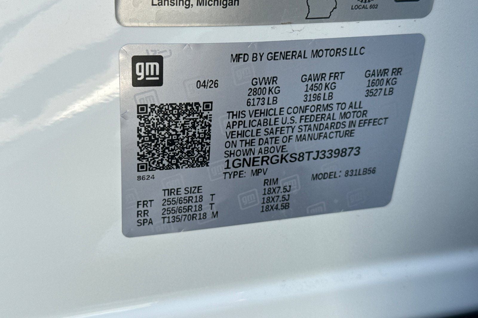 2026 Chevrolet Traverse LT