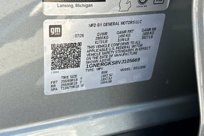 2027 Chevrolet Traverse LT