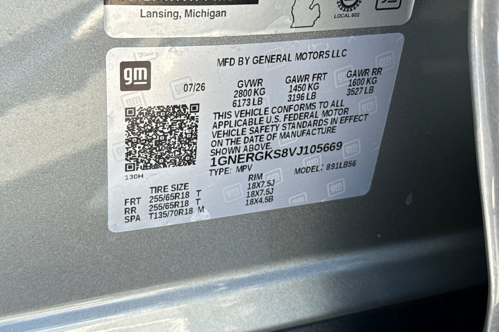 2027 Chevrolet Traverse LT