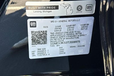 2026 Chevrolet Traverse Z71