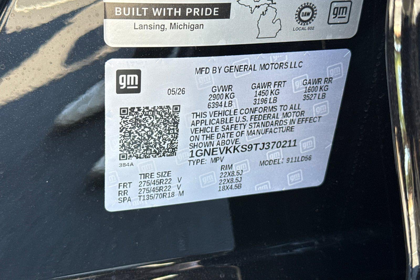 2026 Chevrolet Traverse High Country